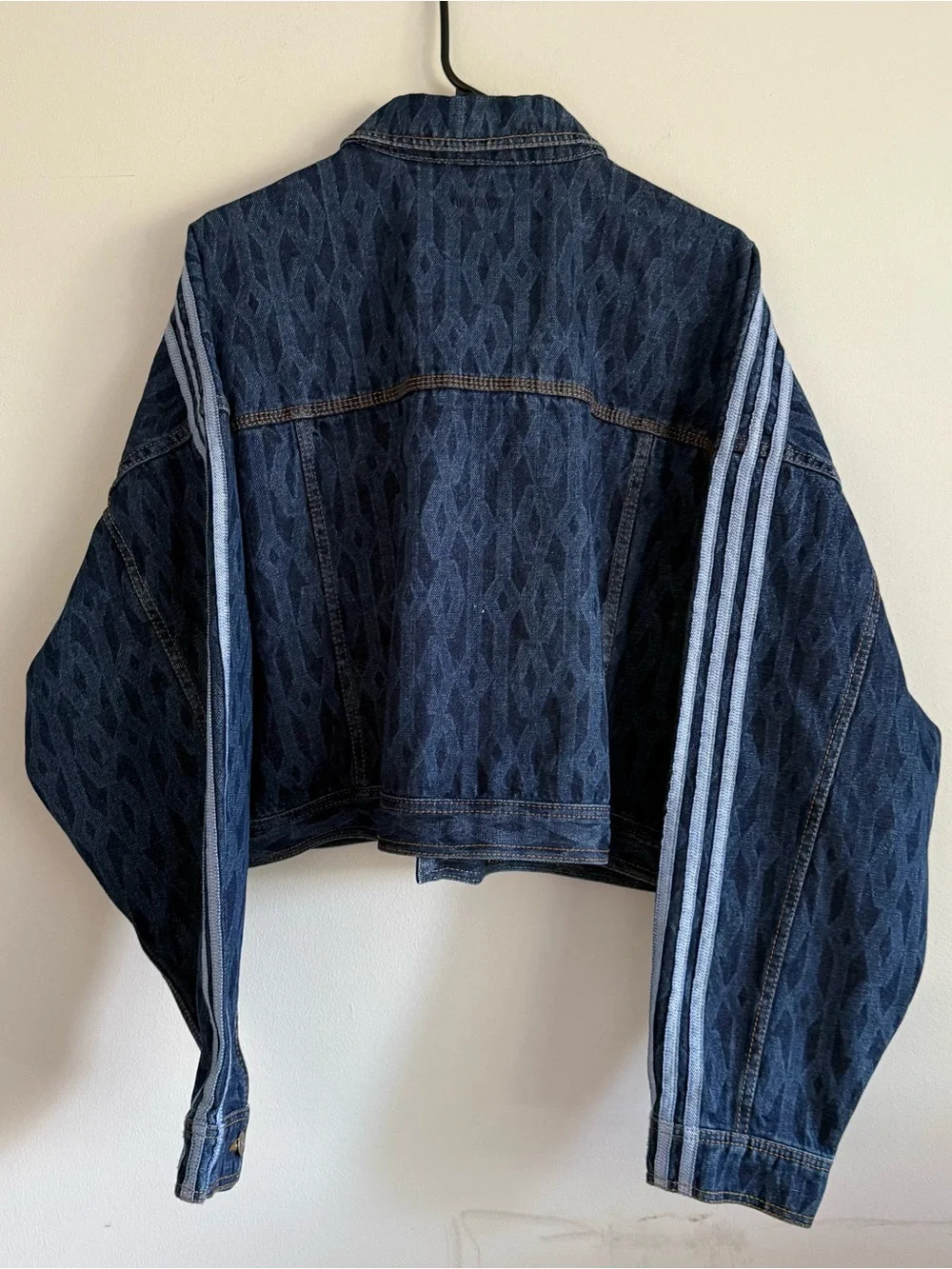 Adidas X Ivy Park monogram denim jacket - Picture 6 of 10